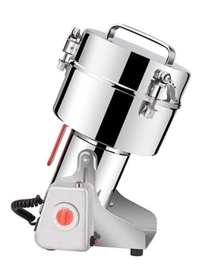 عربست مطحنة حبوب كهربائية 1000 جرام 2400 وات، مطحنة فائقة النعومة للأعشاب/التوابل/المكسرات/الحبوب، طحن سريع في 30 ثانية مع حماية من الحمل الزائد ومؤقت 5 دقائق، آلة طحن قهوة القمح الجاف - Image 2