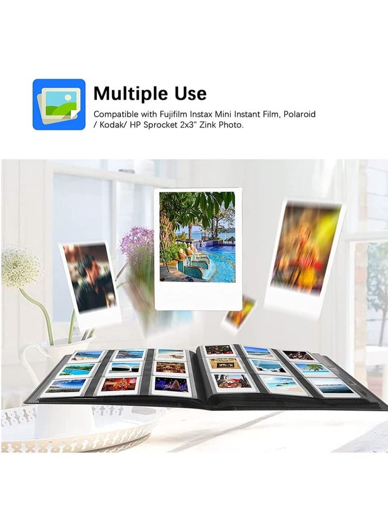 SYOSI 432 Pockets Photo Album for Fujifilm Instax Mini 11 90 70 9 8 LiPlay Instant Camera for Polaroid Snap SnapTouch PIC 300 Z2300 Instant Camera - Image 5