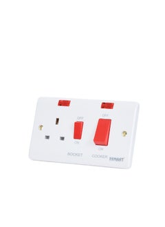 MAAT Switch & Switched Socket with Neon Indicator 