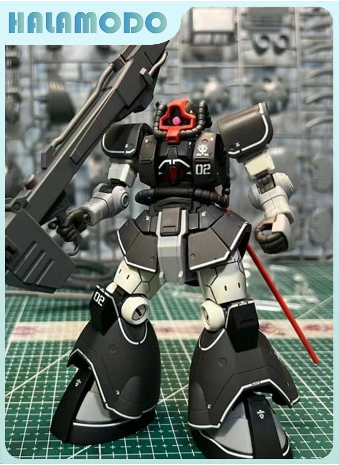 HALAMODO Gundam X-02-Demon King Action Figure Mecha Warrior Assembly Model with Stickers and Stand, a Super Cool Desktop Decoration, an Assembly Toy Loved by Both Boys and Girls  - Image 2