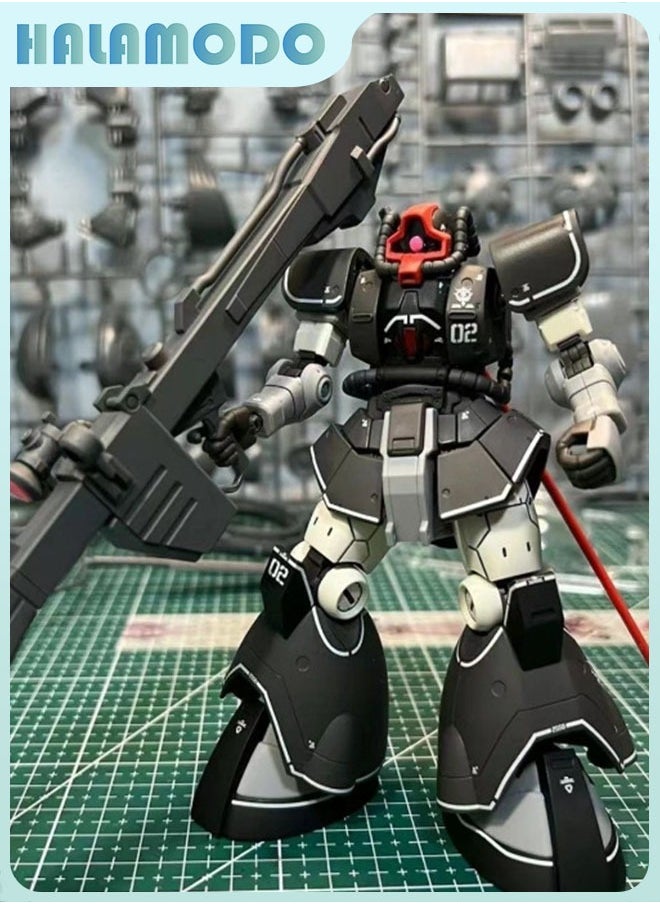 HALAMODO Gundam X-02-Demon King Action Figure Mecha Warrior Assembly Model with Stickers and Stand, a Super Cool Desktop Decoration, an Assembly Toy Loved by Both Boys and Girls  - Image 1