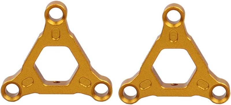 Wivplex Motorcycle Front Fork Preload Adjusters - Gold - Image 1