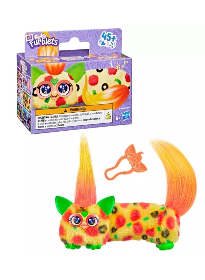 Hasbro Games Hasbro Furby Furblets Xtra Pizza Interactive Furblet Toy for Kids - Image 1
