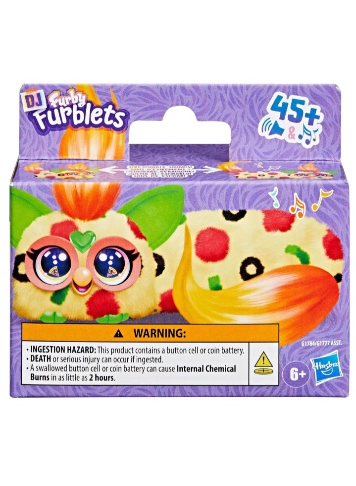 Hasbro Games Hasbro Furby Furblets Xtra Pizza Interactive Furblet Toy for Kids - Image 3