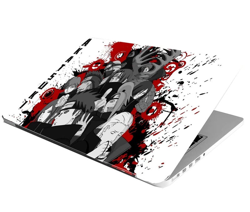 BAEYE Full Laptop Skin Stickers HD Quality Sticker for Laptops Upto 15.6" (Dustproof|Waterproof|Scratchproof|Reusable) - BE Akatsuki FL - Image 2