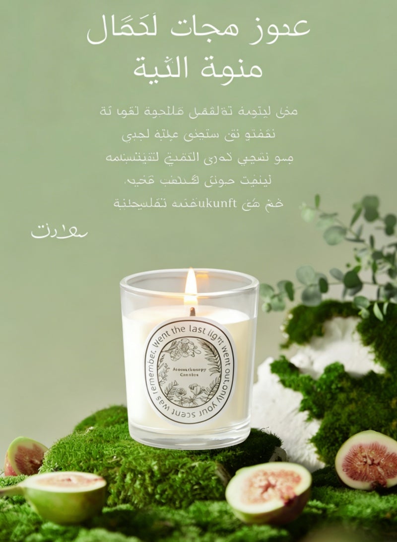سايكفو شموع معطرة - طقم شموع من 3 قطع، شموع الصويا، شموع الصويا المعطرة للمنزل، برائحة اللافندر/الغاردينيا/الياسمين - Image 3