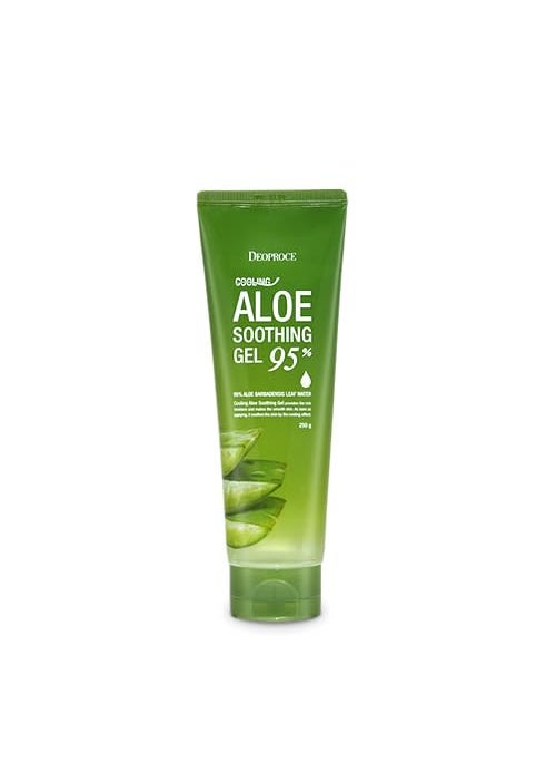 DEOPROCE - Deoproce Cooling Aloe Soothing Gel 250g  Korean Skin Care Hydrating Gel for Face  Body - Image 1