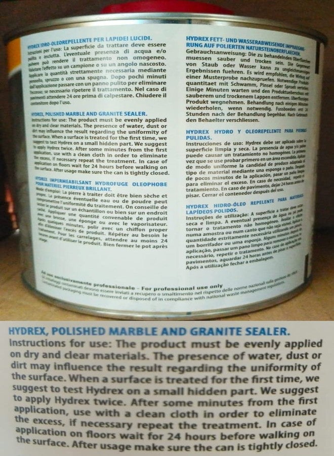 Tenax Granite Sealer, Marble Sealer, & Stone or Concrete Sealer - 1 QUART - Image 2