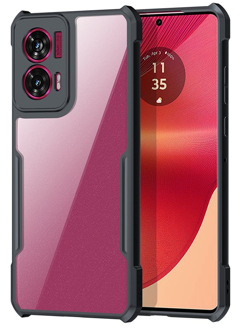 إكسوند جراب لهاتف Motorola Edge 50 Fusion، حماية للكاميرا، غطاء TPU ناعم - Image 1