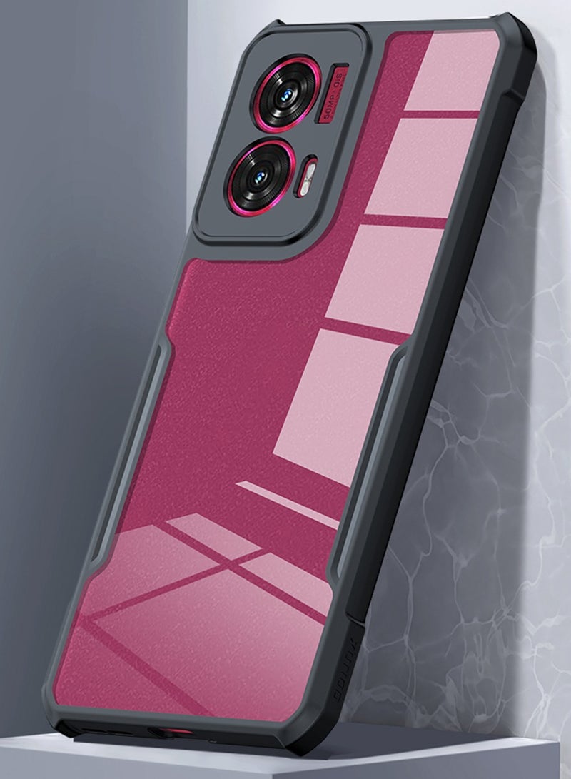 إكسوند جراب لهاتف Motorola Edge 50 Fusion، حماية للكاميرا، غطاء TPU ناعم - Image 2