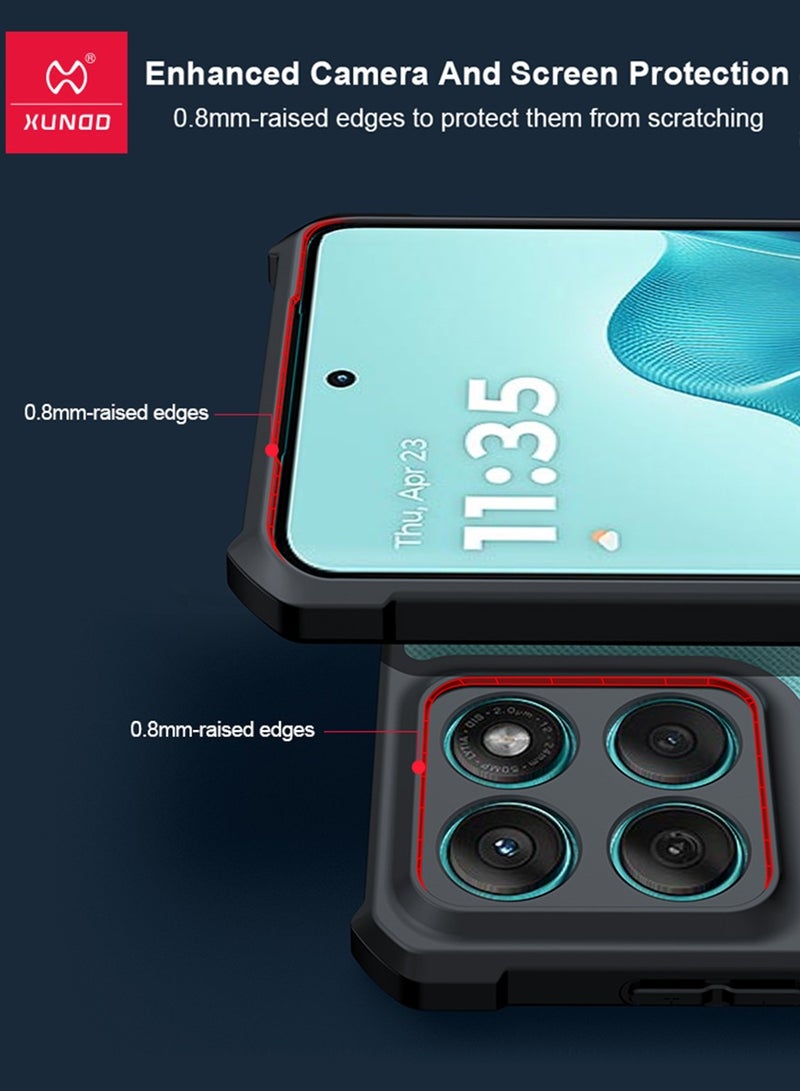 إكسوند جراب لهاتف Motorola Edge 50 Fusion، حماية للكاميرا، غطاء TPU ناعم - Image 3