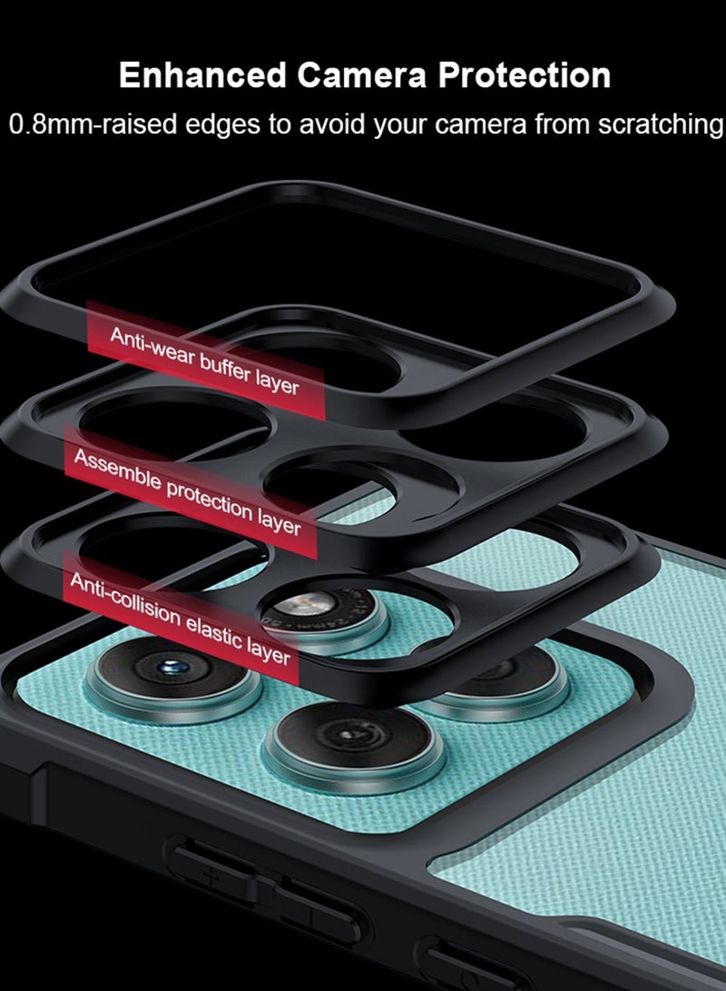 إكسوند جراب لهاتف Motorola Edge 50 Fusion، حماية للكاميرا، غطاء TPU ناعم - Image 5