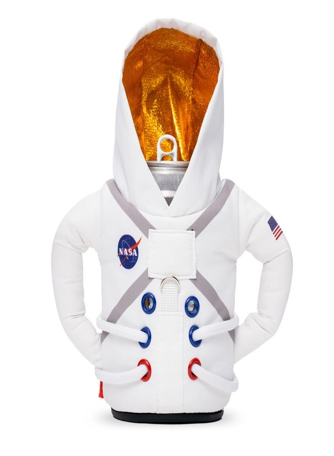 Puffin - The Space Suit Jacket - Insulated 12 oz and16 oz Can Cooler I Beer Bottle & Soda Can Insulator, Keep Drinks and Beverages Cold - Forest Green/Sandy White - Image 1