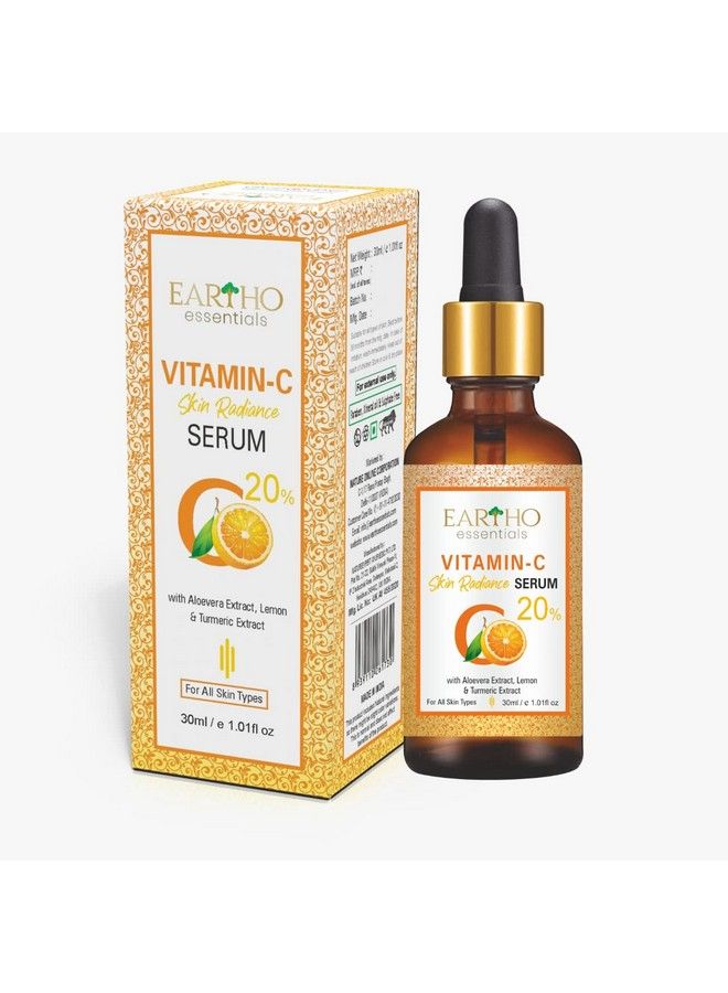 EARTHO essentials 20% Vitamin C Skin Radiance Serum (30 Ml) - Image 1
