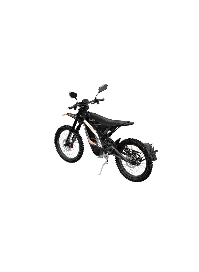 Kugoo Wish 04 Electric Dirt Bike 2026 - 3700W Brushless Motor - 67.2V 36Ah Battery - Max Speed 80km/h - Range up to 70km - Black - Image 5