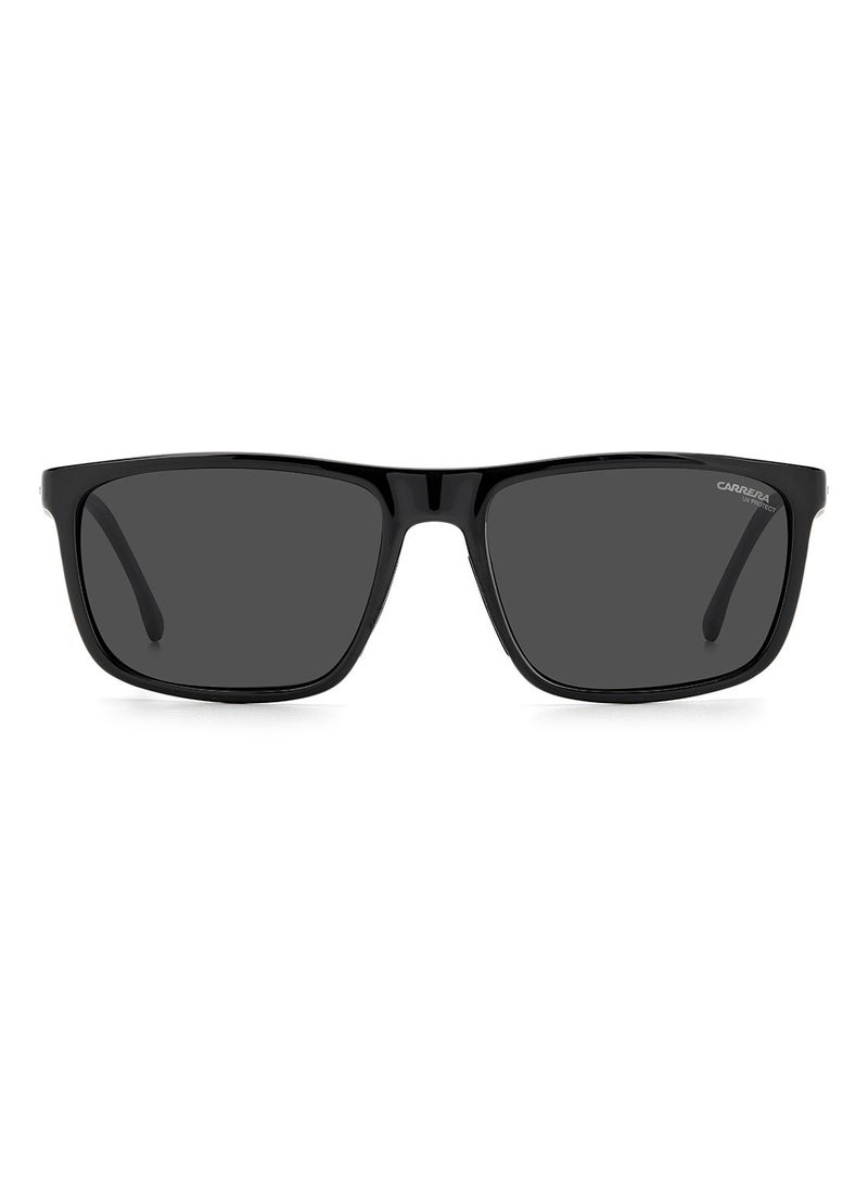 Carrera نظارة شمسية كاريرا مربعة 8047/S سوداء 58  - Image 2