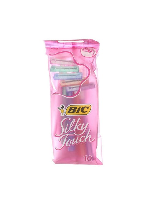 Bic Twin Select Silky Touch Shavers 10 Each (Pack of 5)