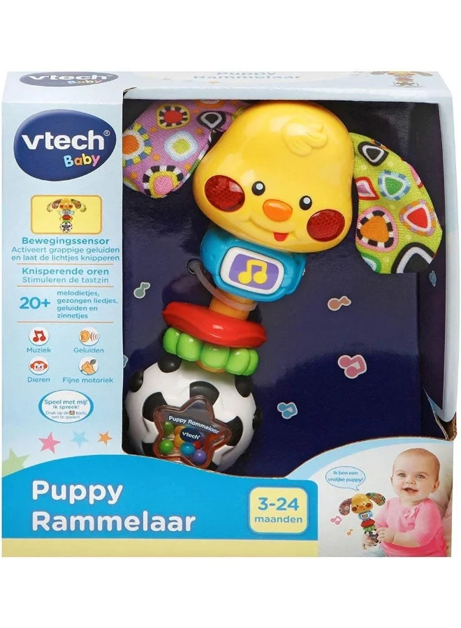 vtech Playtime Puppy Rattle, Multi-Colour