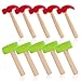 Nagpew 10 Pack Kids Hammer Toy Wooden Small Simulation Maintenance Tools Pretend Play Educational Toys for Teens Girls Boys School Games Supplies - Image 2