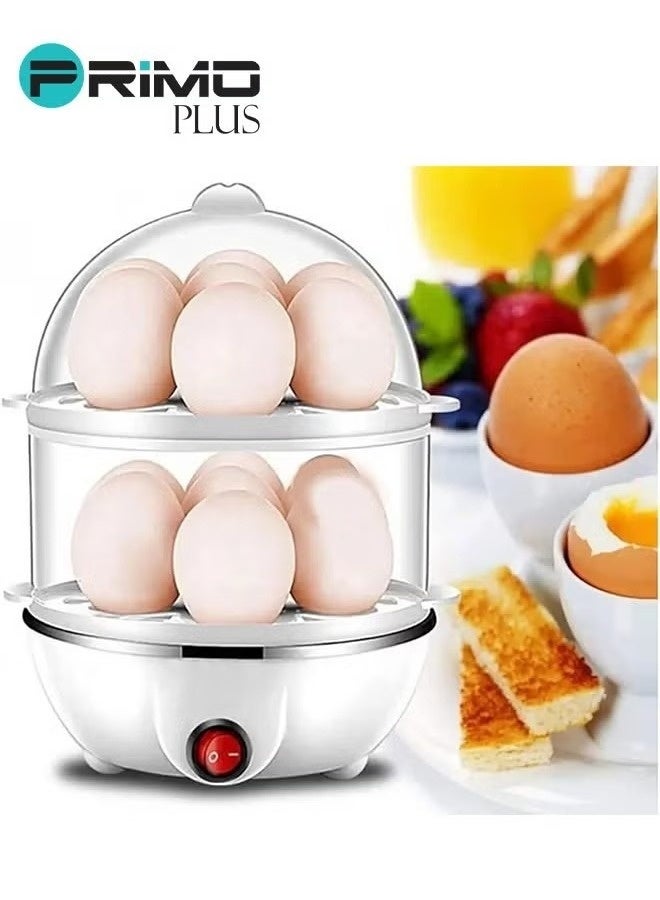بريمو بلس جهاز طهي بيض أبيض/ شفاف - Image 1