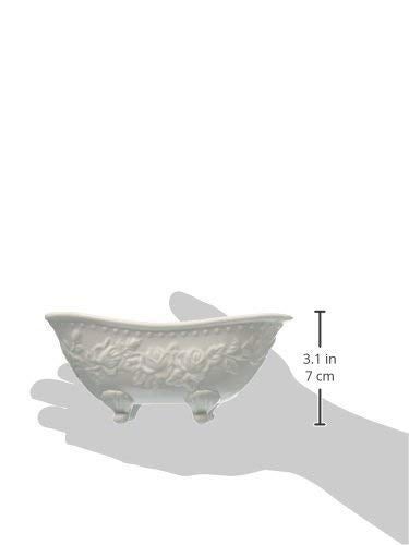 Abbott Collection Abbott Collection Bathtub Soap Dish, White, A3  - Image 2