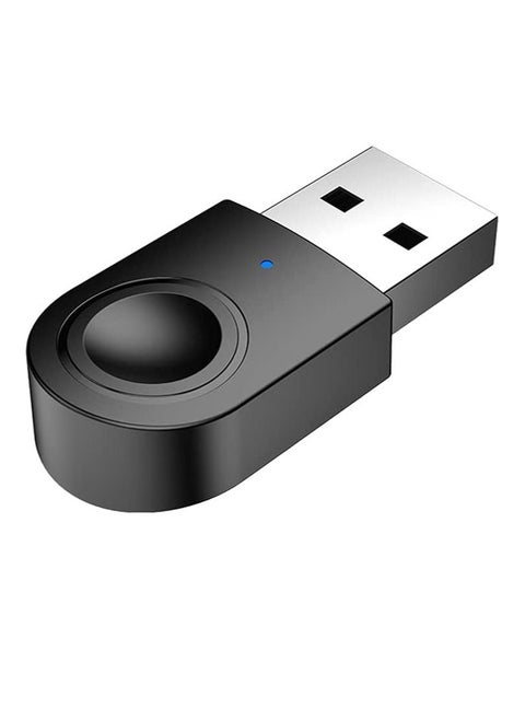 USB Bluetooth-Compatible Dongle 5.0 Adapter Music Audio Receiver Transmitter Support Windows 7/8/10 for PC Laptop Speaker