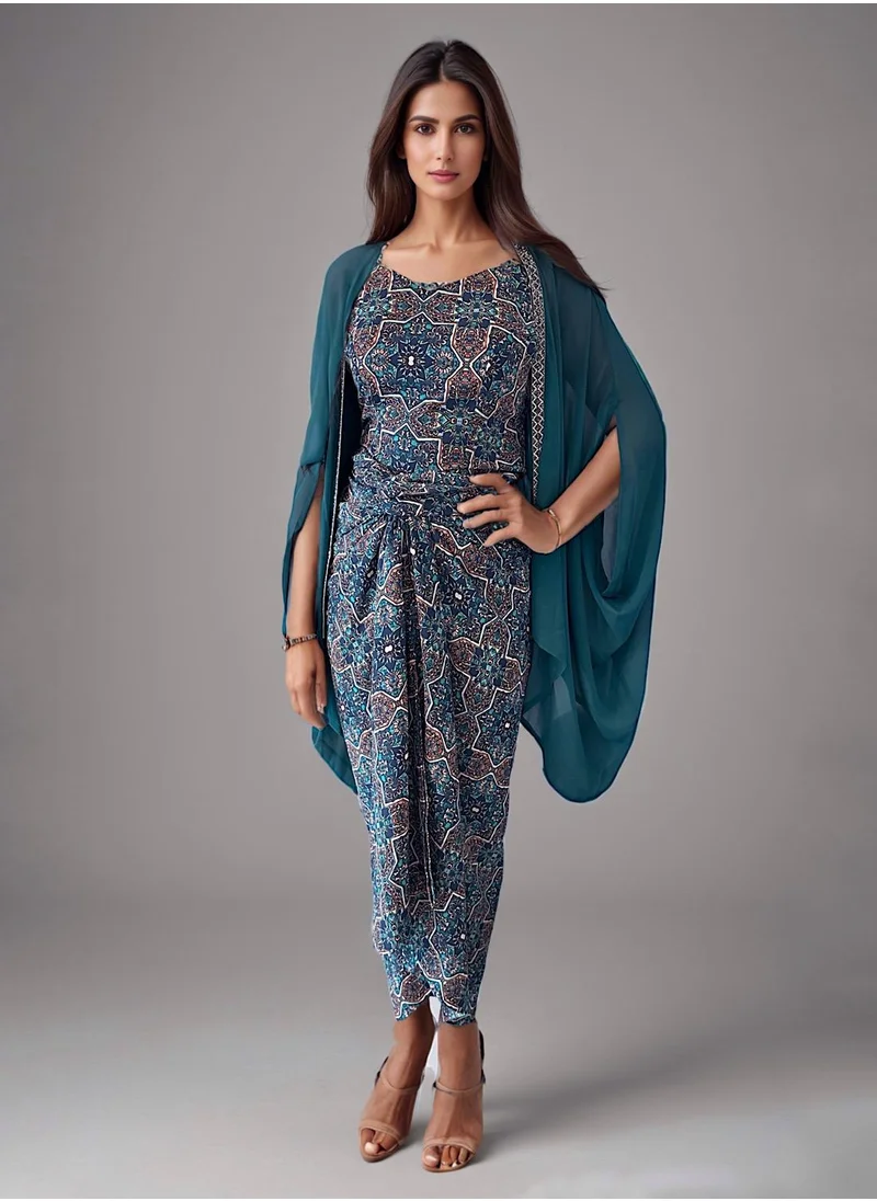 ECSTACY cape skirt set