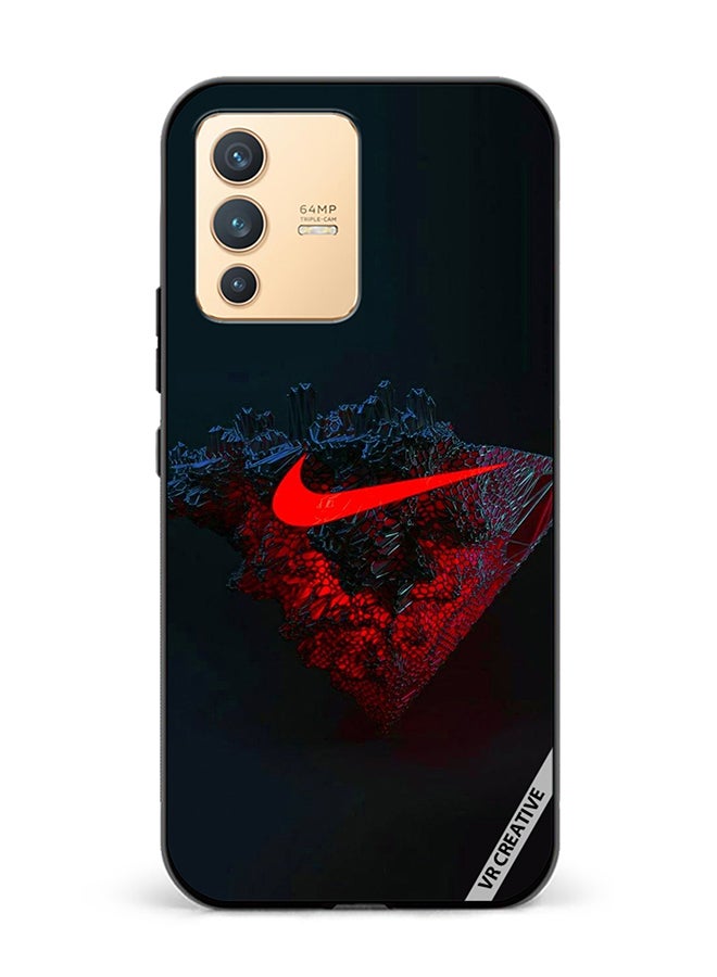 VR CREATIVE Protective Case Cover For Vivo V23 5G Nike Design Multicolour - Image 1
