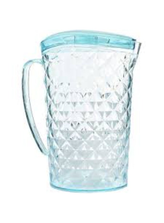 دورق أكريليك بتصميم كريستالي أنيق، خفيف ومقاوم للكسر لتقديم المشروبات بأناقة. - Image 1