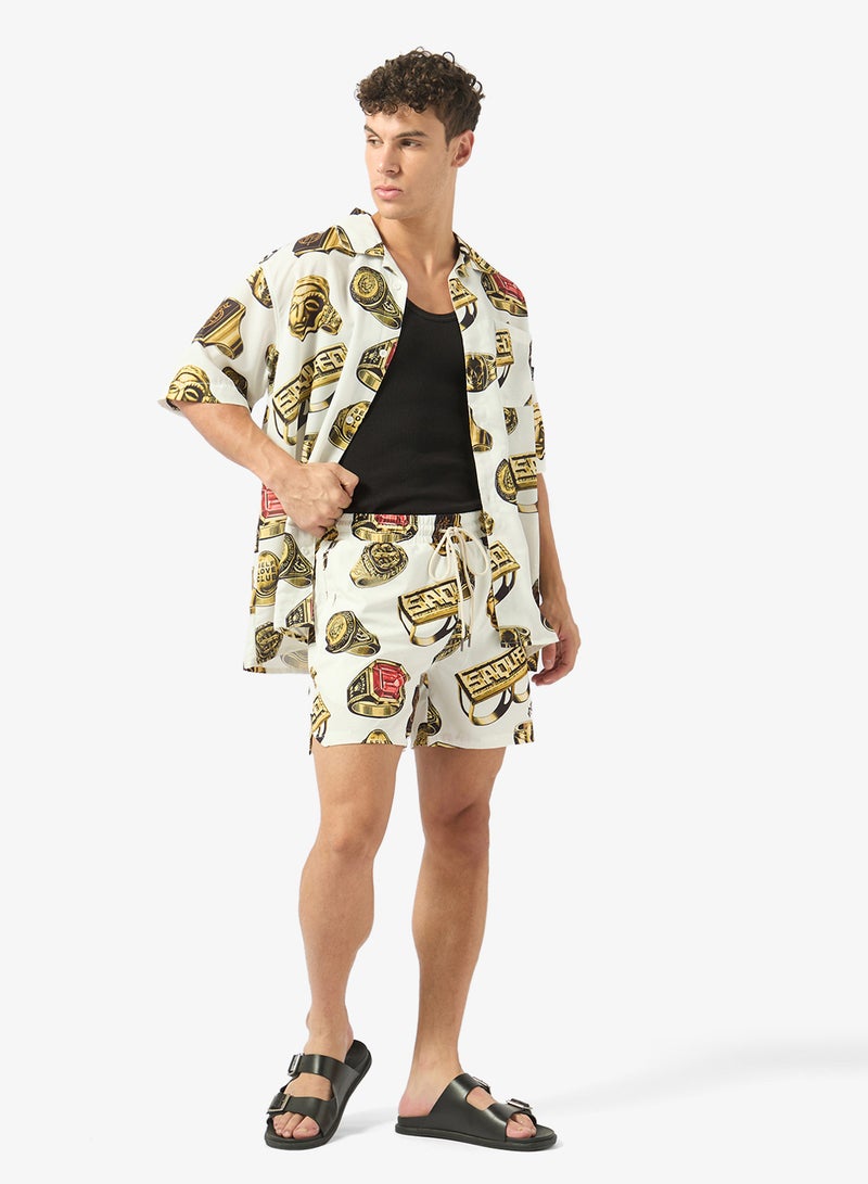 Grimey The Og Tour Swimming Shorts - Image 2
