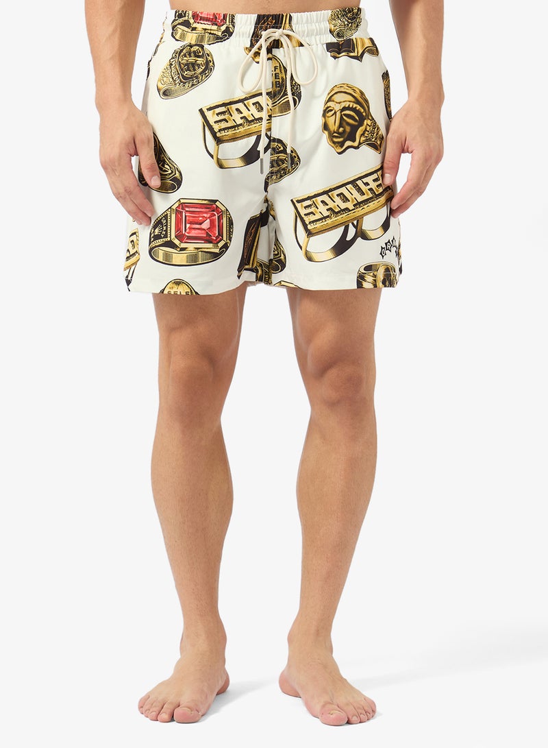 Grimey The Og Tour Swimming Shorts - Image 1