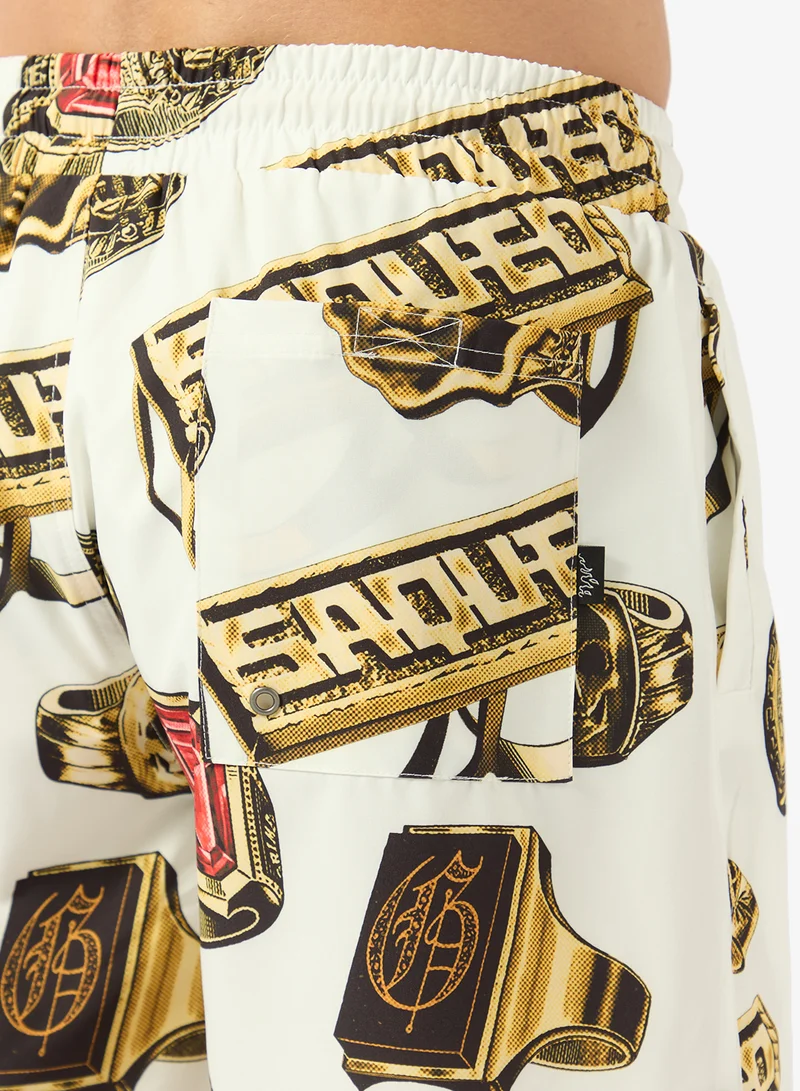 Grimey  The Og Tour Swimming Shorts for Men | Best Price UAE