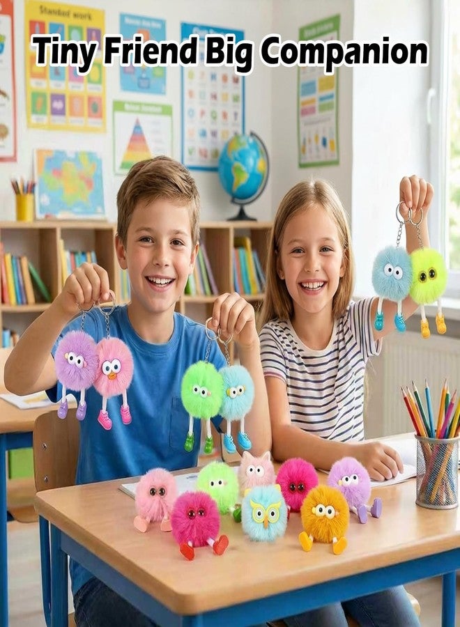 Niskite Treasure Box Toys for Classroom: 24 Pack Cute Plush Keychains For Kids – Bulk Class Prize Student Rewards Back To School Gifts Party Favors Goodie Bags Stuffers - Image 5