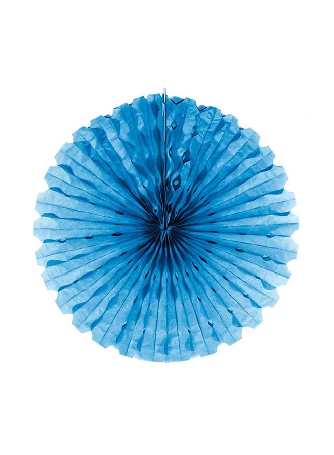 فولات مروحة قرص العسل أزرق فاتح 45 سم