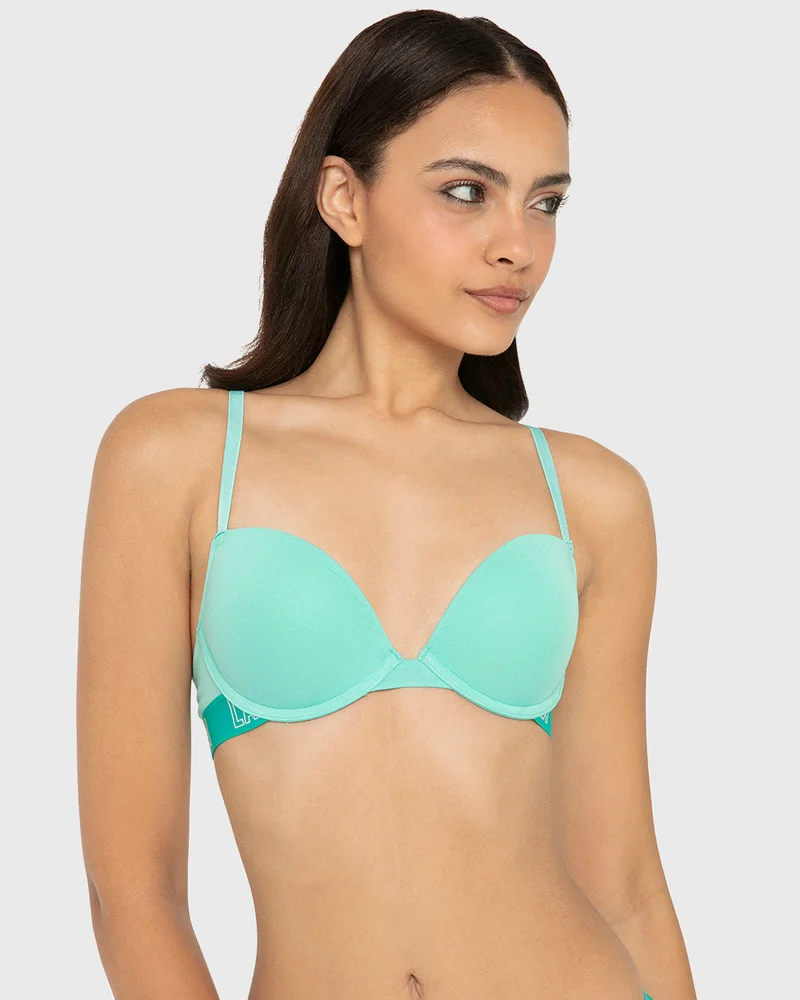 La Senza La Senza Push Up Wired Cotton Bra