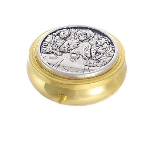 KOMI LastSupper Rosary Box First Communion Jewelry Box, First Communion Souvenirs Confirmation Gifts for Catholics, Trinket Boxes - Image 2