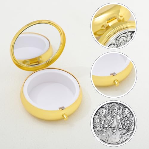 KOMI LastSupper Rosary Box First Communion Jewelry Box, First Communion Souvenirs Confirmation Gifts for Catholics, Trinket Boxes - Image 4