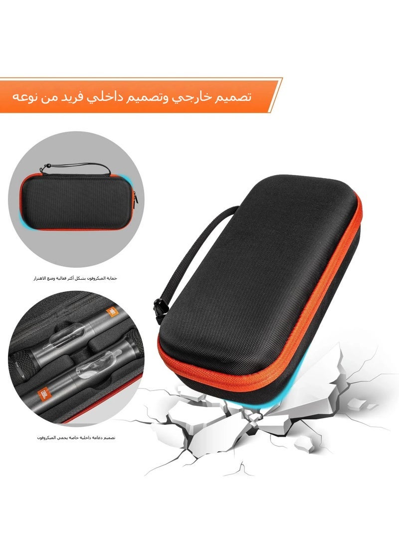 general For PartyBox Wireless Microphone -2X Organizer Bag EVA Portable Microphone case. - Image 5