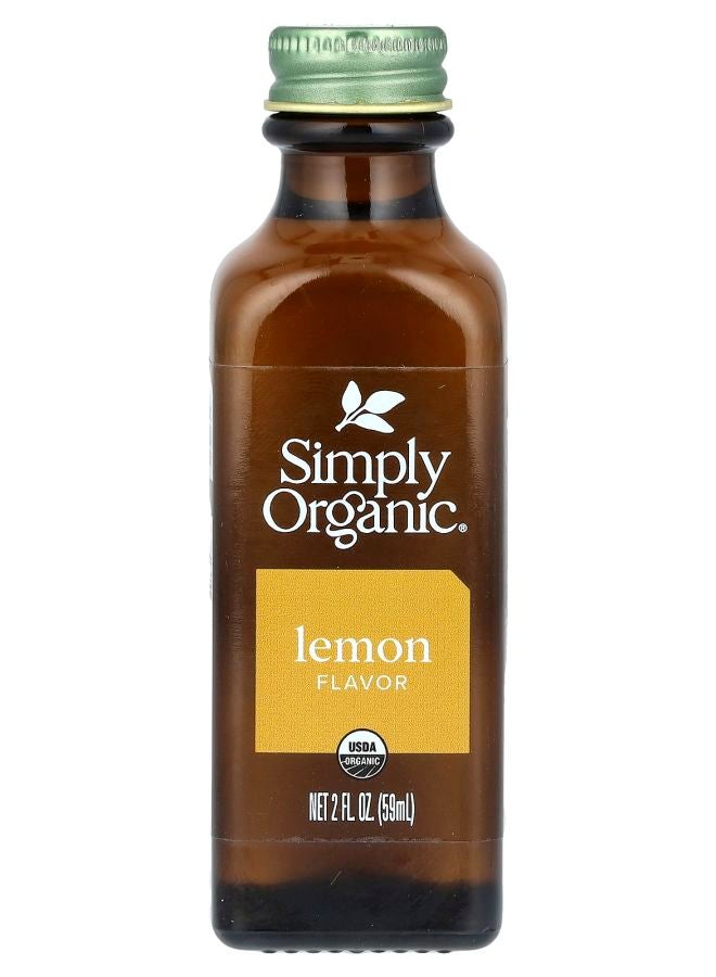 Simply Organic نكهة الليمون 2 أونصة سائلة (59 مل)