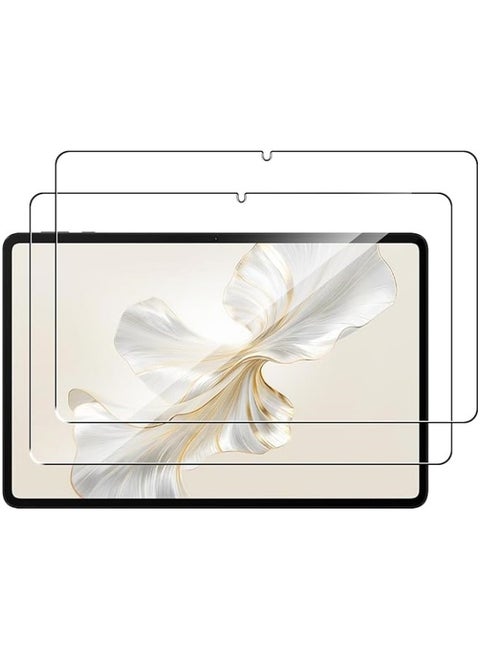 حامي الشاشة [2 حزمة] متوافق مع Honor Pad 9 بحجم 12.1 بوصة (HEY2-W09/HEY2-W19)، زجاج مقسى، صلابة 9H لمقاومة الخدوش، مضاد للبصمات، شفاف عالي الوضوح، مقاومة فائقة.