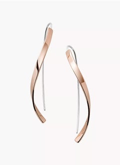 Skagen Kariana Rose Gold-Tone Stainless Steel Earrings  - Image 1