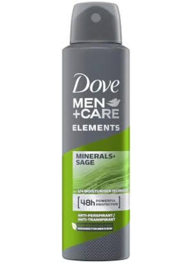 Dove Dove Men Plus Care Minerals+Sage 48H Spray 250ml 