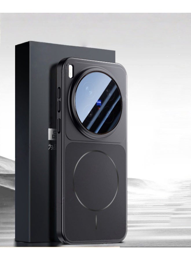 Magnetic Case for Vivo X300 Pro, Compatible with Mag-Safe, Built-in Magnetic Ring, Ultra PC Case for Vivo X300 Pro