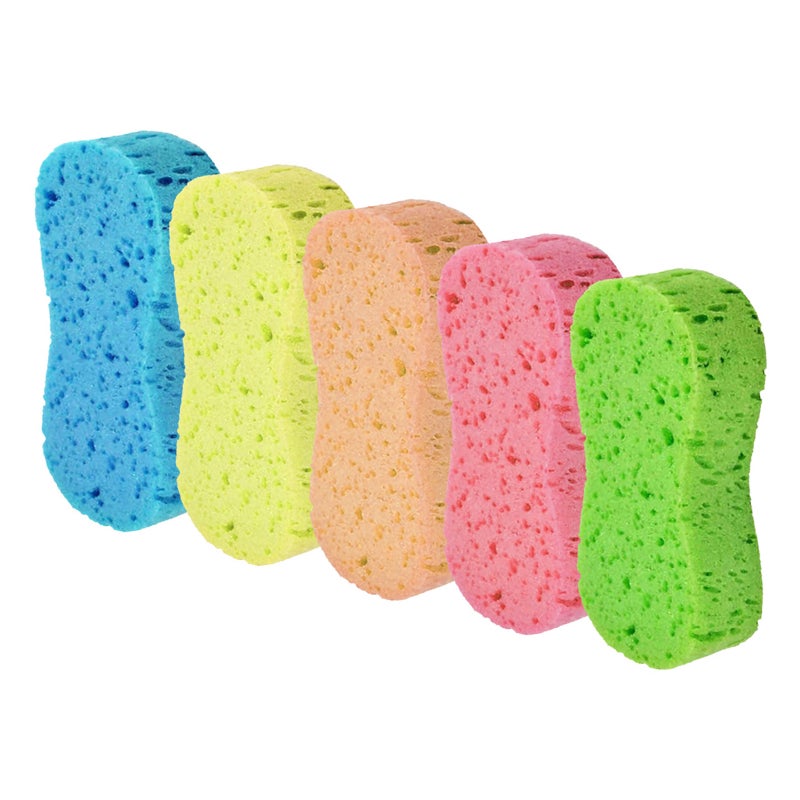 5 Pcs Car Wash Sponges Bone Design for Polishing Porous Car Wash Sponges - Image 4