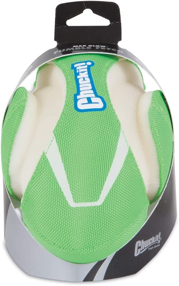 Chuckit! Max Glow Fumble Fetch Dog Football Dog Toy - Image 4