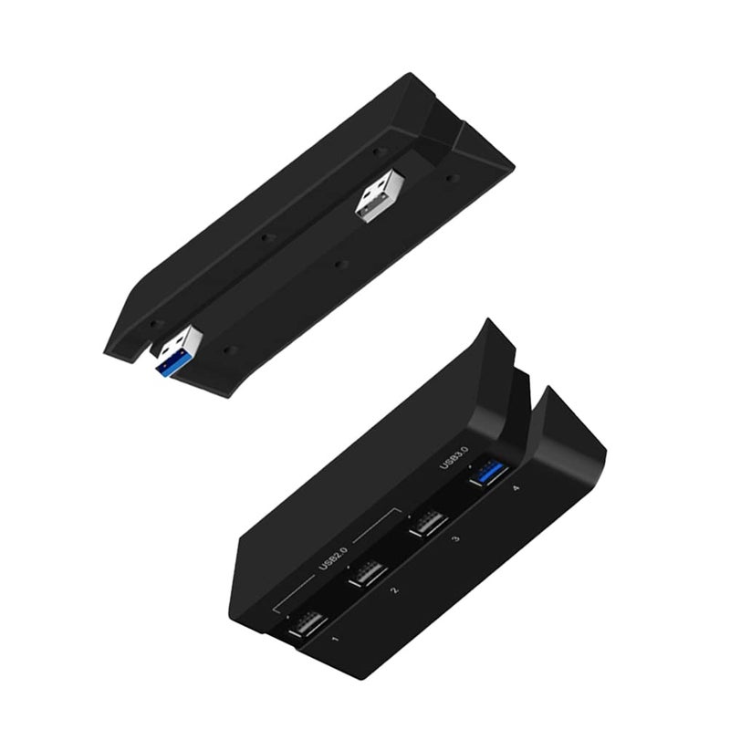 cheekyglo USB Hub Docking Station 4-Port USB Data Holder Adapter Compatible for PS4 Slim - Image 1