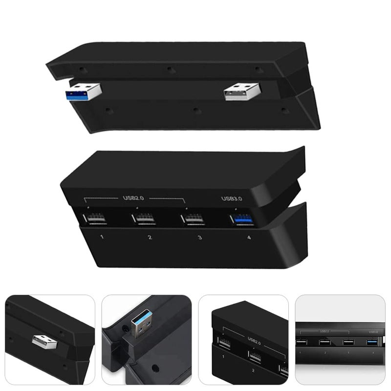cheekyglo USB Hub Docking Station 4-Port USB Data Holder Adapter Compatible for PS4 Slim - Image 5