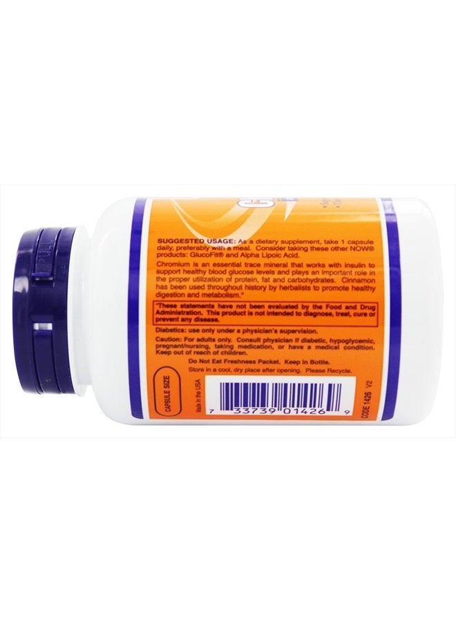now Tri-Chromium, 180 Veg Caps 500mcg - Image 4