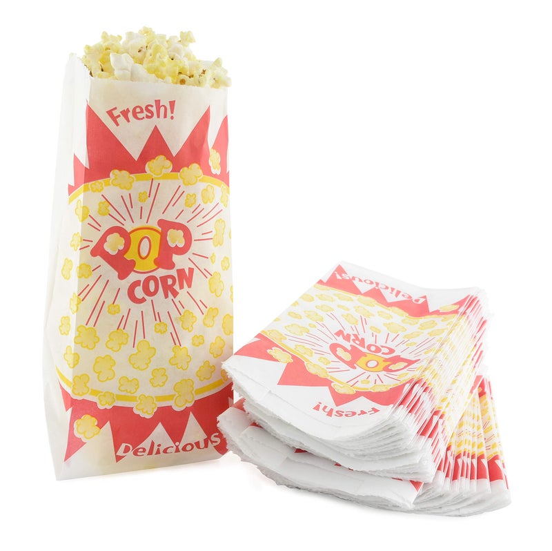 Snappy 1 oz. Popcorn Bag, Burst Design, 1000 per Case - Image 1