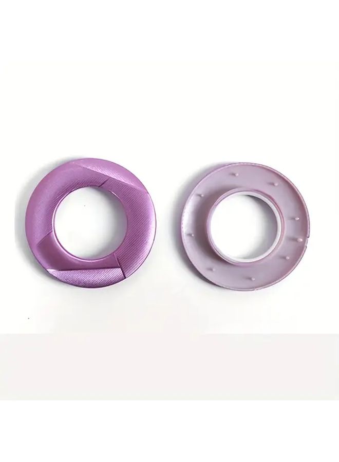 Universal Curtain Rings Silvery 5Pcs Silent Rings For Rods Accessories For Roman And Hole Curtains - Image 5
